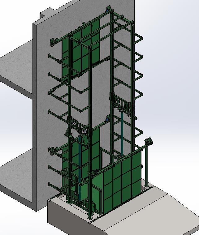 導(dǎo)軌式升降貨梯家用小型貨梯車間倉庫貨物提升機簡易鏈條式升降貨梯(圖4) O1CN01Nq1AkV29uftzTGg30_!!2862578128-0-cib.jpg